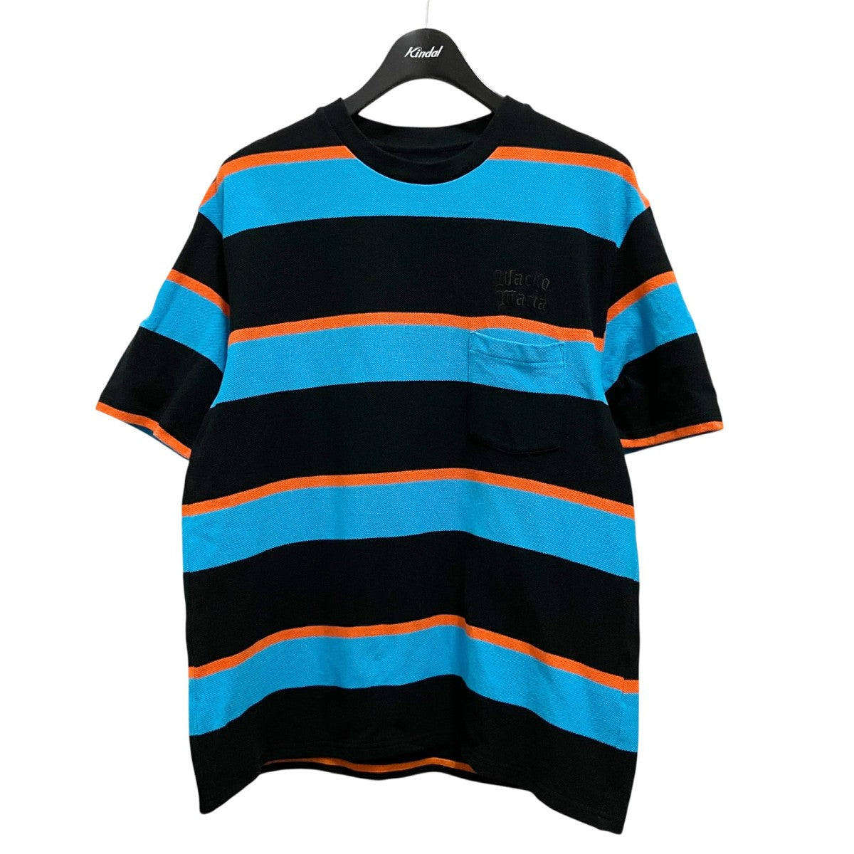 WACKO MARIA ボーダー胸ポケットTシャツ26SS 古着・中古-1枚目のアイテム画像