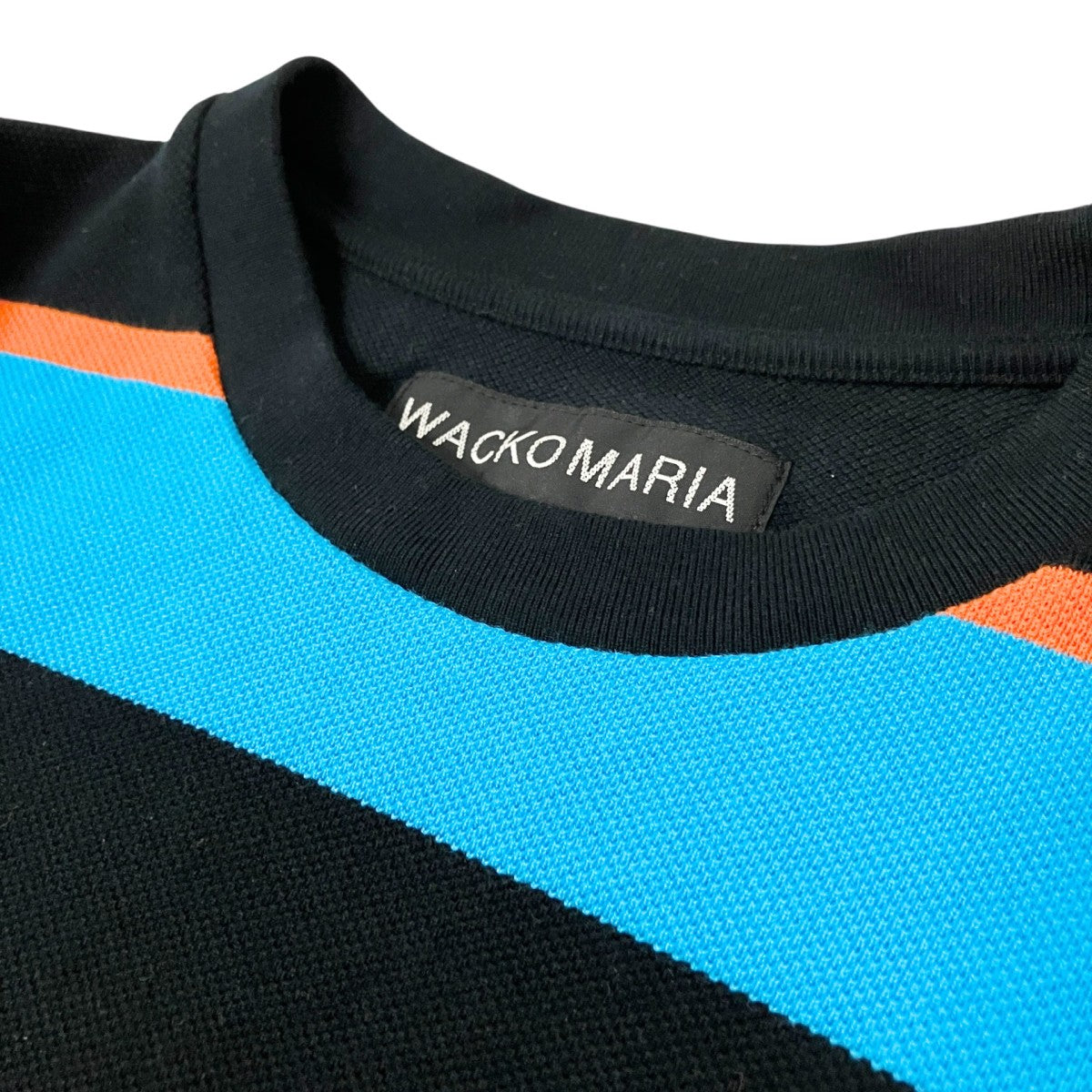 WACKO MARIA ボーダー胸ポケットTシャツ26SS 古着・中古-3枚目のアイテム画像