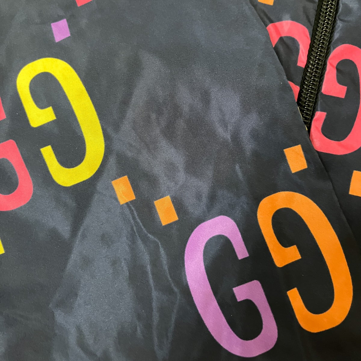 GG総柄ジップパーカー697621 Z8A2D