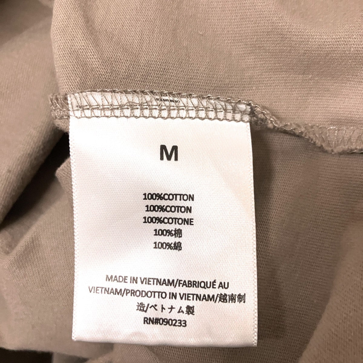 FOG ESSENTIALS モックネックカットソー 古着・中古-4枚目のアイテム画像