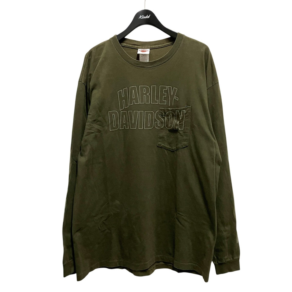 HARLEY-DAVIDSON BOSWELL’Sファイヤーパターン カットソー 古着・中古-1枚目のアイテム画像