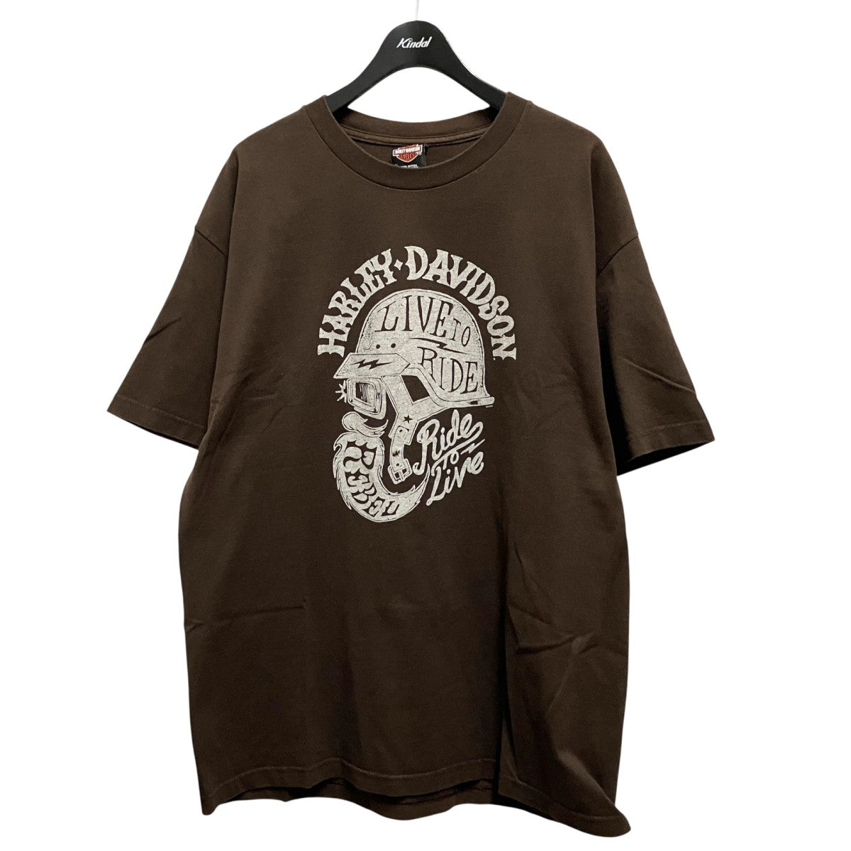 HARLEY-DAVIDSON LIVE TO RIDE半袖Tシャツ 古着・中古-1枚目のアイテム画像
