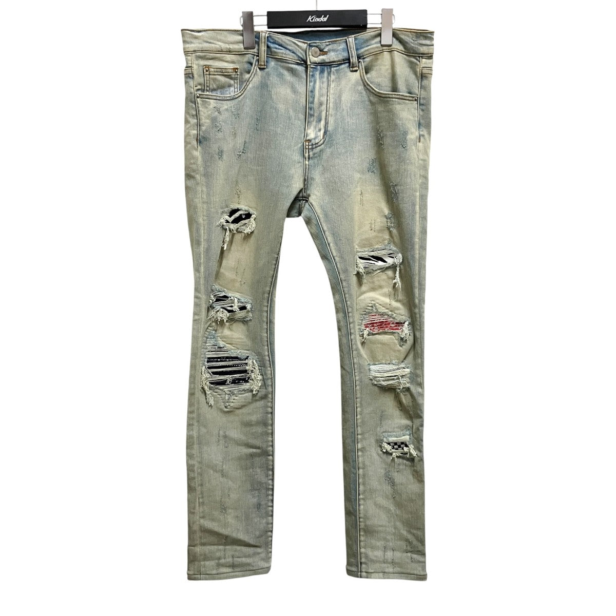 MNML 加工デニムパンツ 古着・中古-1枚目のアイテム画像