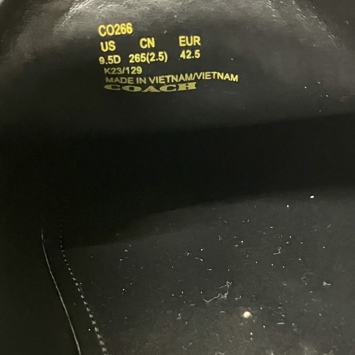 COACH ブルックス ローファーCO266 古着・中古-6枚目のアイテム画像