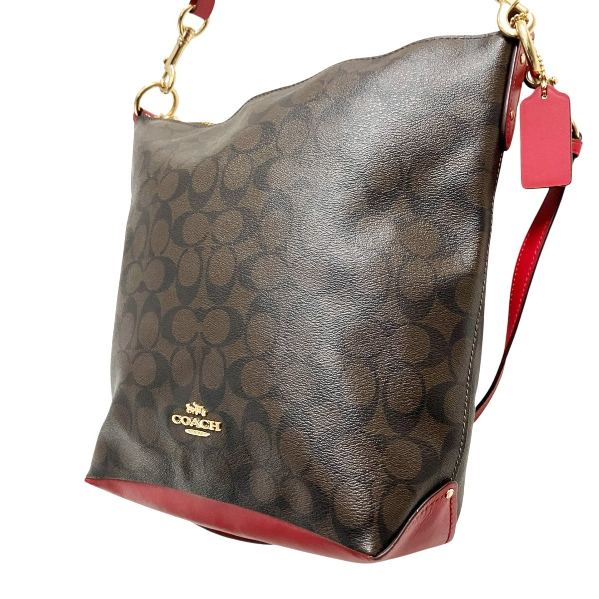 COACH 2WAYショルダーバッグF31477 古着・中古-3枚目のアイテム画像