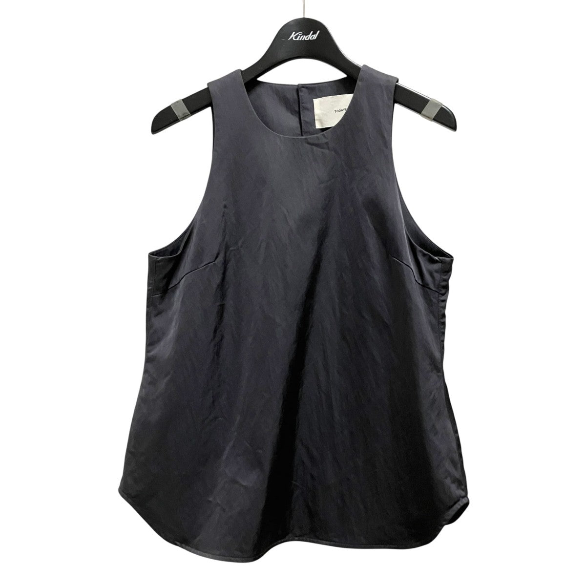 Sleeveless Satin Topsノースリーブトップス12410417