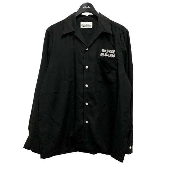 4*9様 wackomaria 50s 長袖シャツ　リヨセル WACKO MARIA(ワコマリア) 50s SHIRT L／S(TYPE-2)長袖シャツ ブラック
