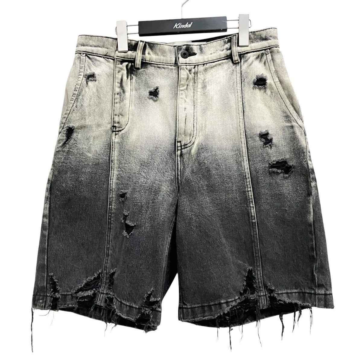 DENIM GRADIENT WASHED SHORTSデニムパンツFUS19ST05