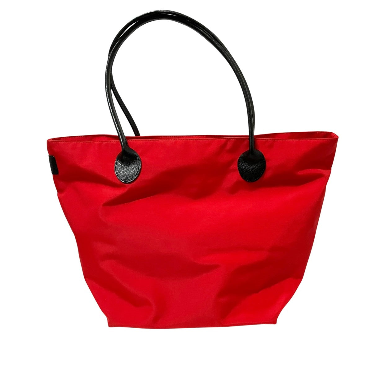 Herve Chapelier XL 大容量 舟形トートバッグ 黒 × 赤 Herve Chapelier(エルベシャプリエ) 舟形トートバッグ レッド｜【公式