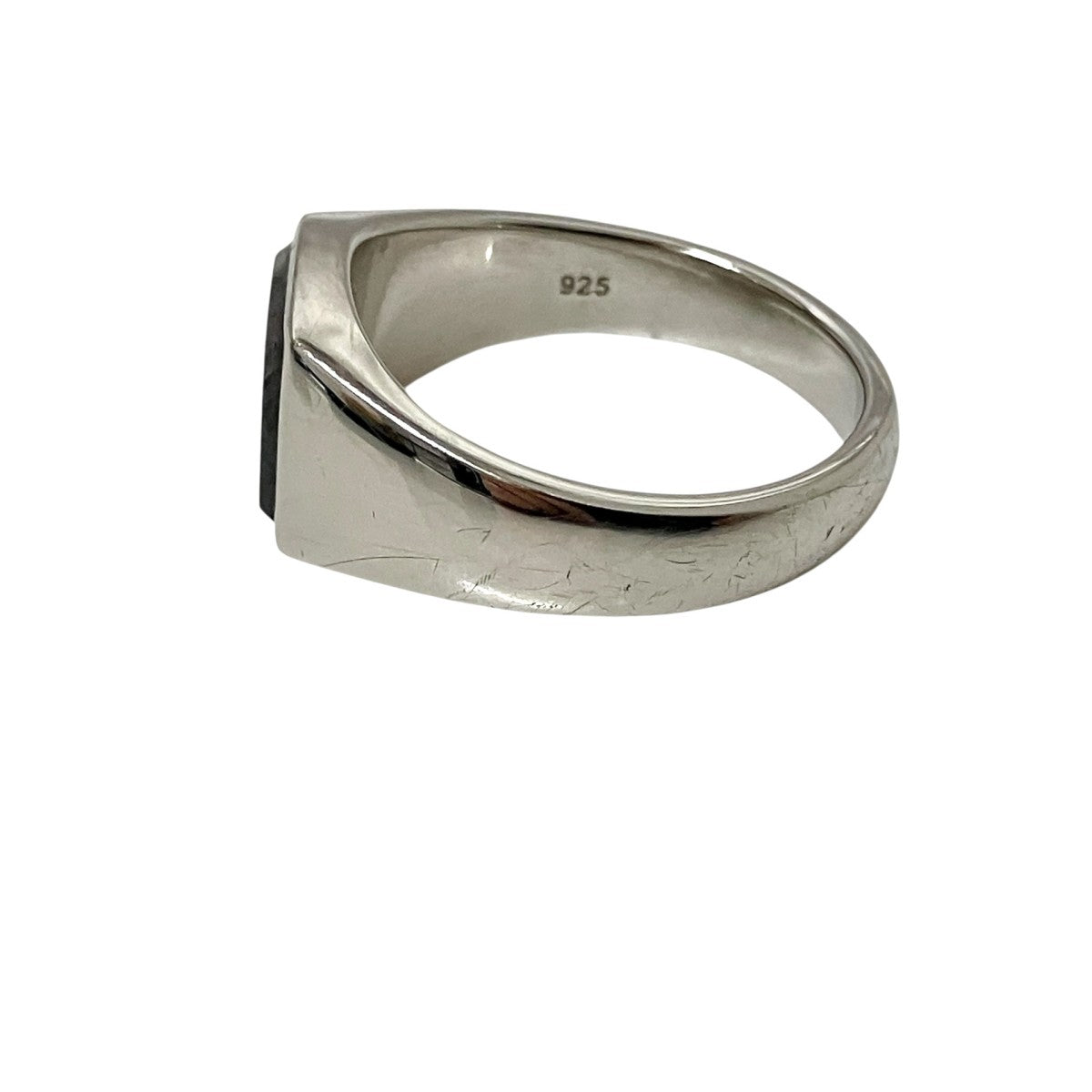 TOM WOOD(トムウッド) Kay Ring Larvikiteシグネットリング シルバー