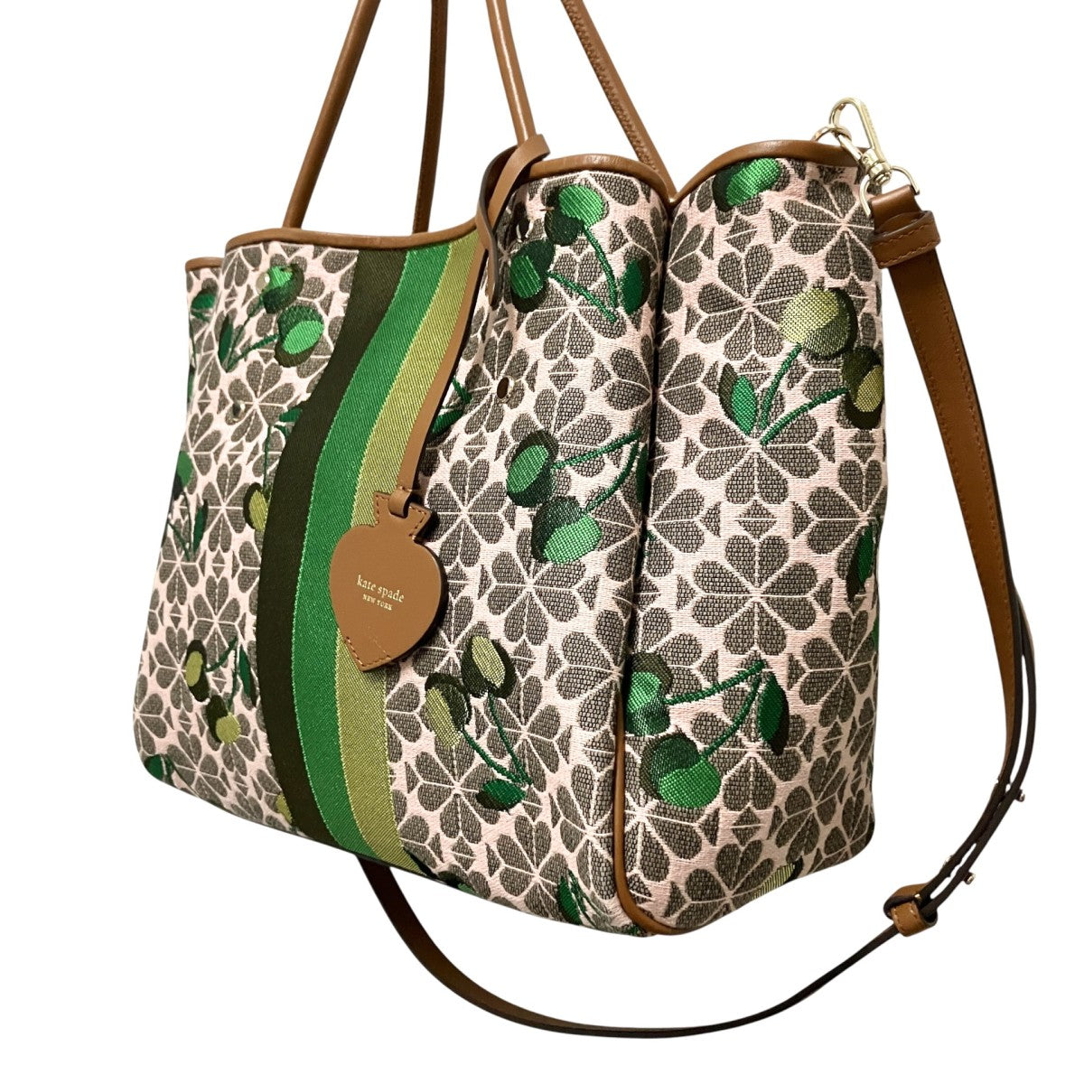 Flower Spade Jacquard Everything Cherry Tote2WAYショルダーバッグPXRUB291