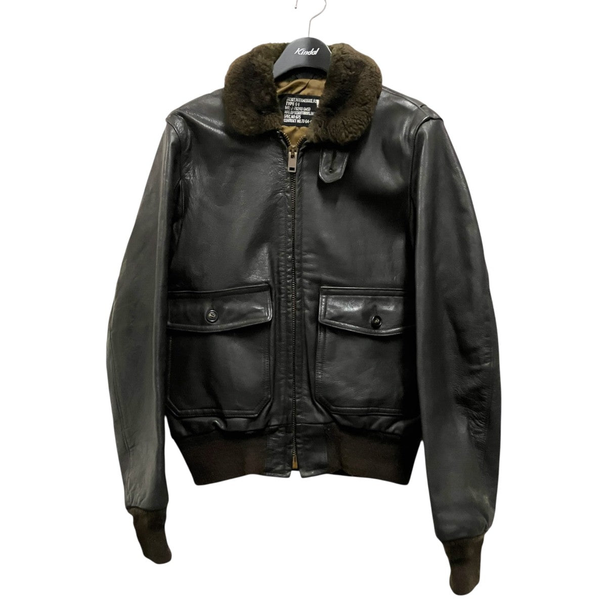 Schott(ショット) TYPE G-1レザージャケットMIL J 78240 MIL J 78240
