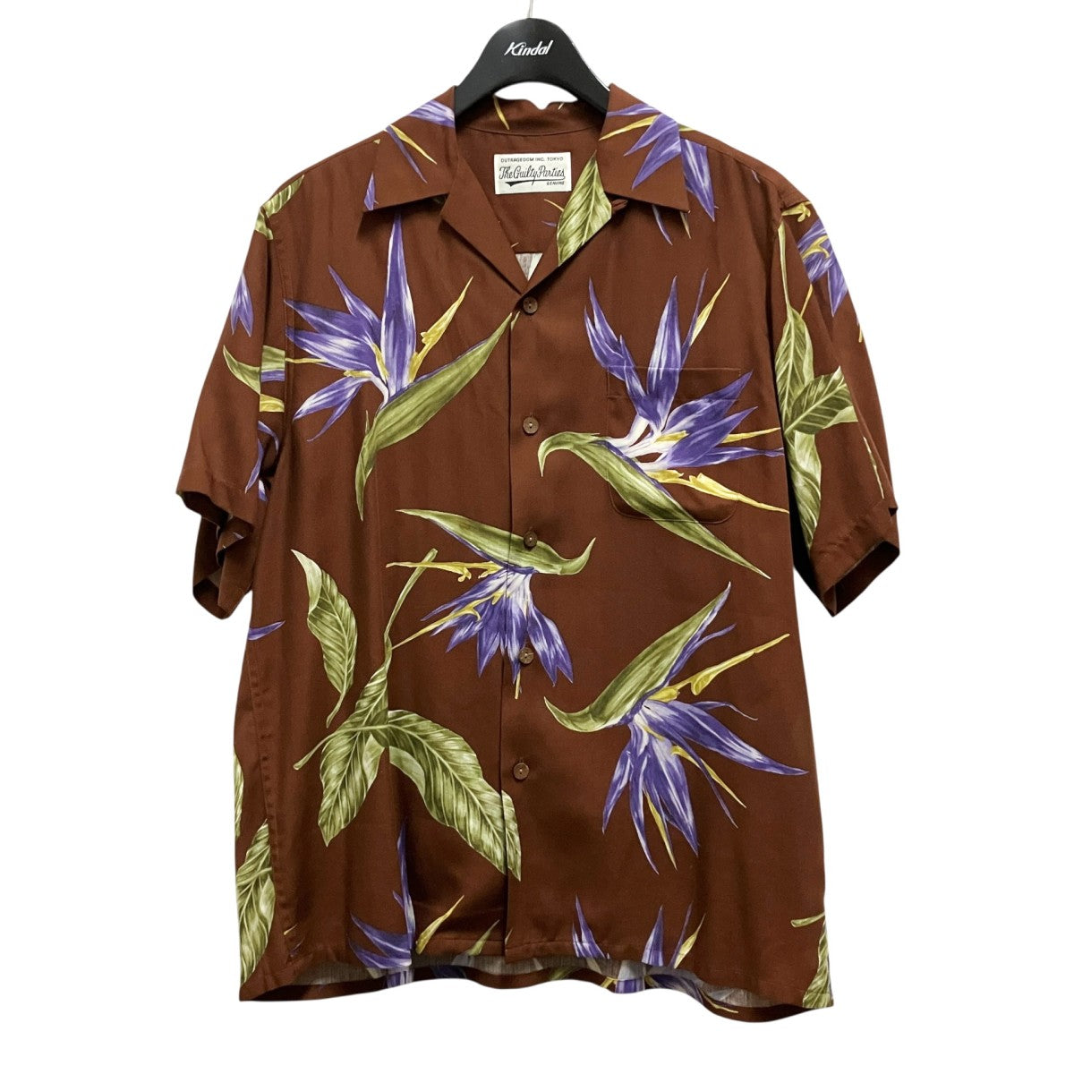 BIRD OF PARADISE総柄シャツ