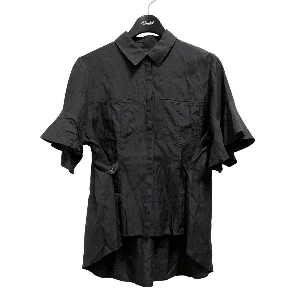Hem Flare 2way Blouse半袖シャツ125302044
