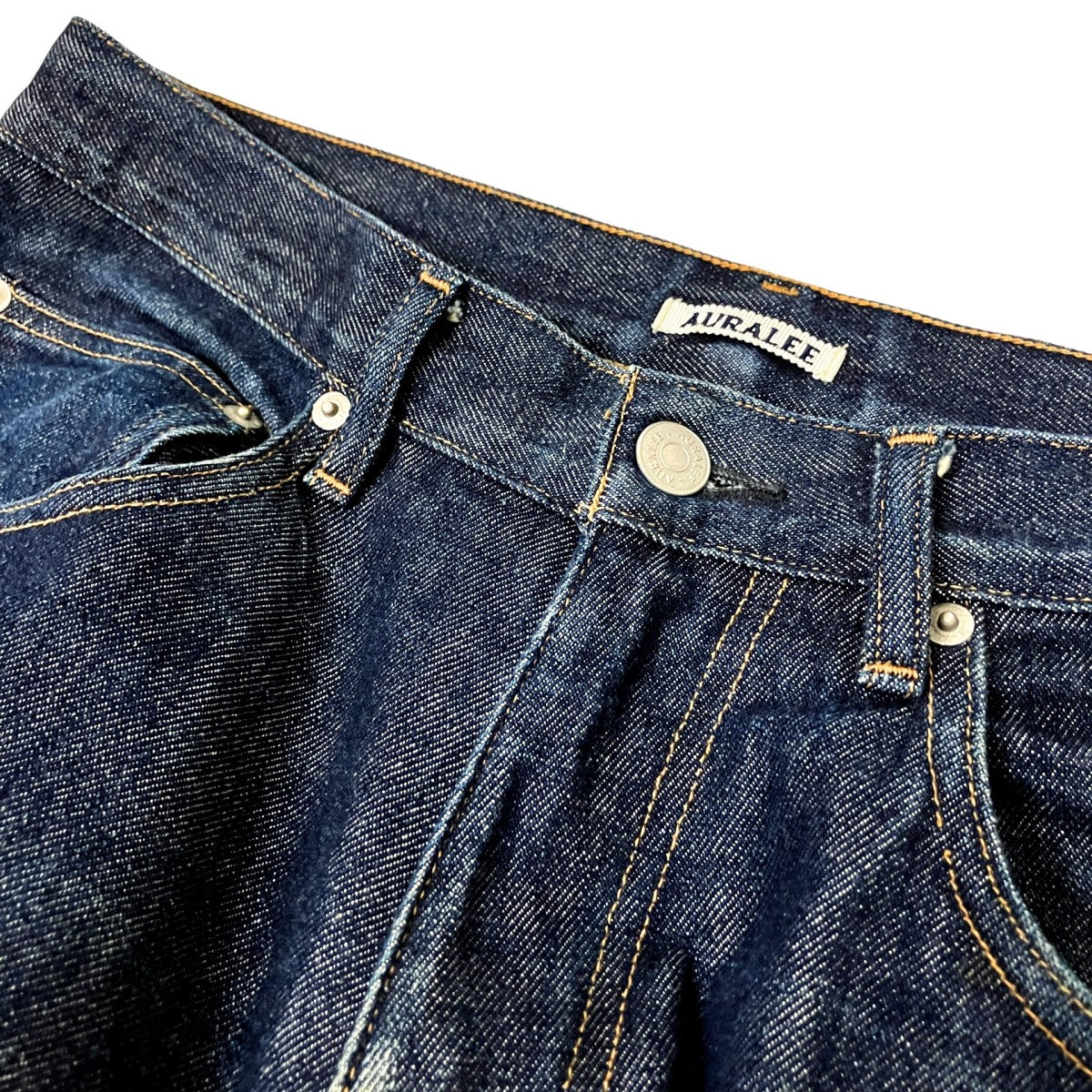 HARD TWIST DENIM WIDE PANTSデニムパンツA00P03DM