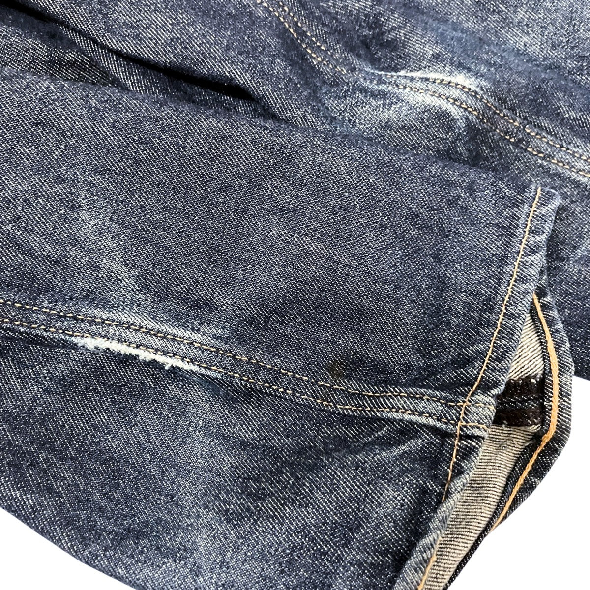 HARD TWIST DENIM WIDE PANTSデニムパンツA00P03DM