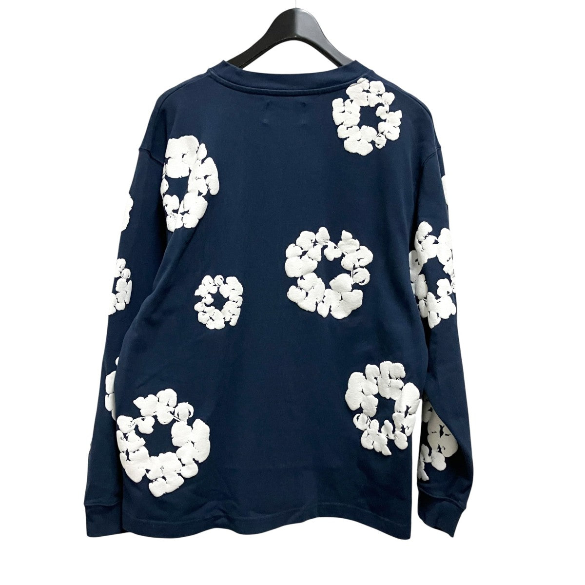 Cotton Wreath Long Sleeve T-Shirtプリントカットソー