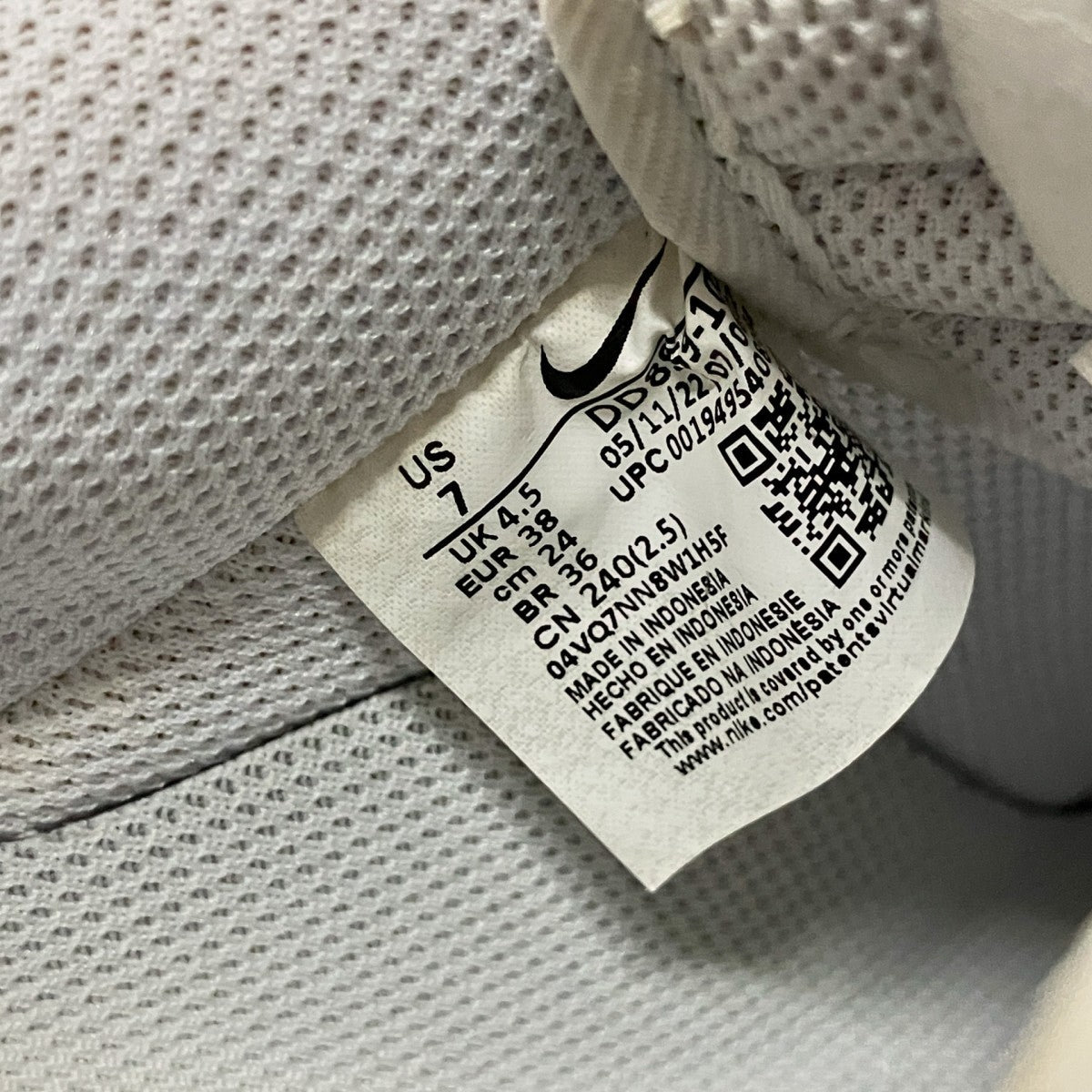 WMNS AIR FORCE 1 07スニーカーDD8959 100
