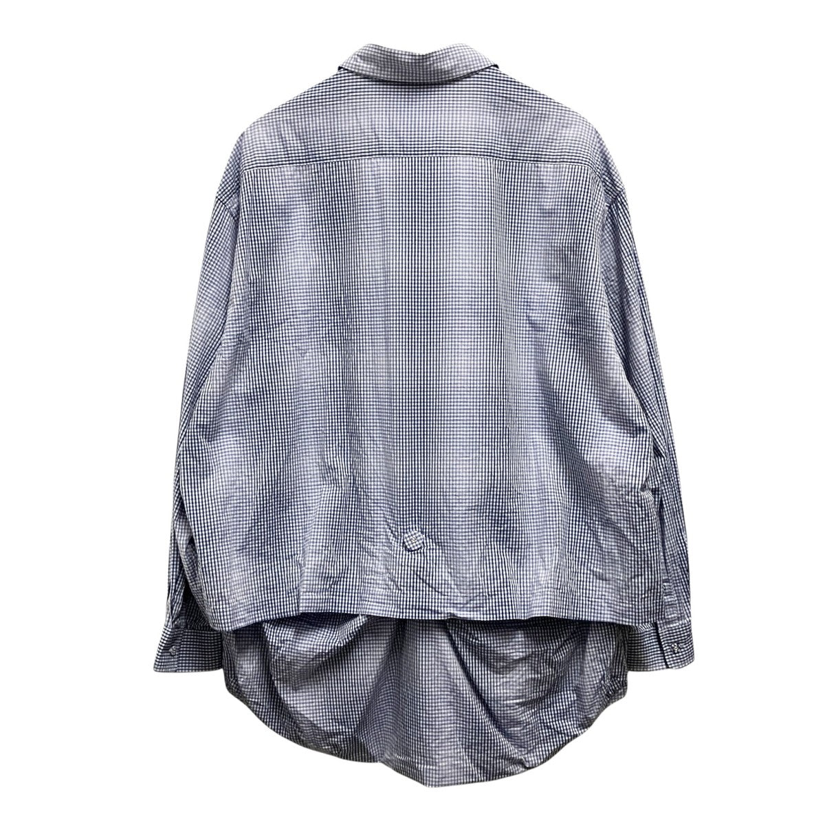 NEWS PAPER SHIRTSチェック長袖シャツCMF2301 CS05