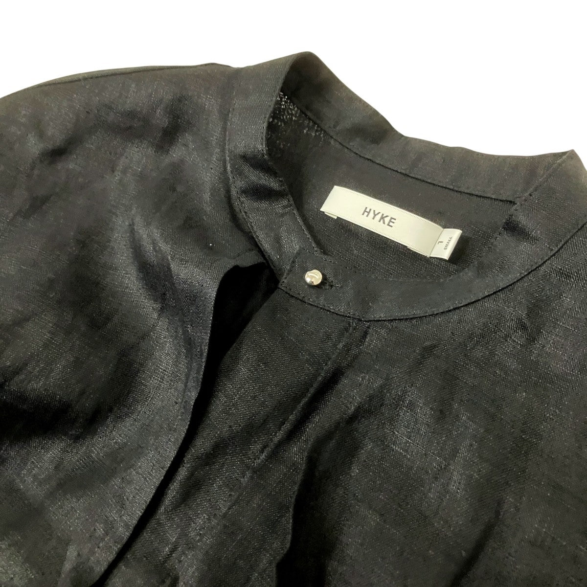 26SSLINEN BALLOON SLEEVE DRESS長袖ワンピース261 16249