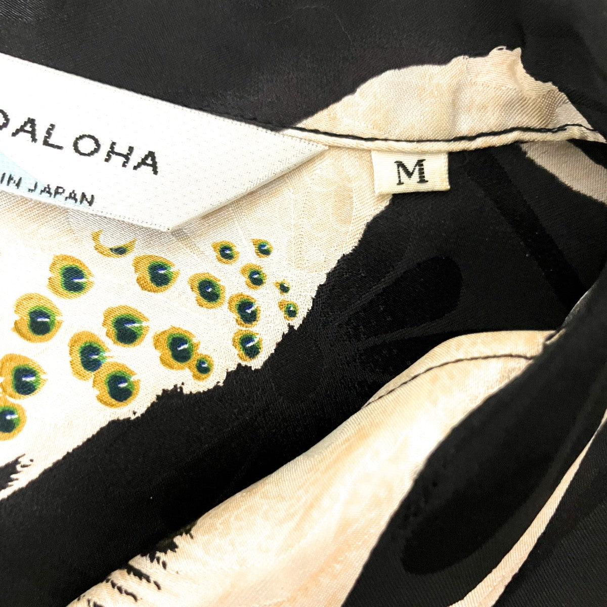 SILK S／S ALOHA SHTシルクアロハシャツ