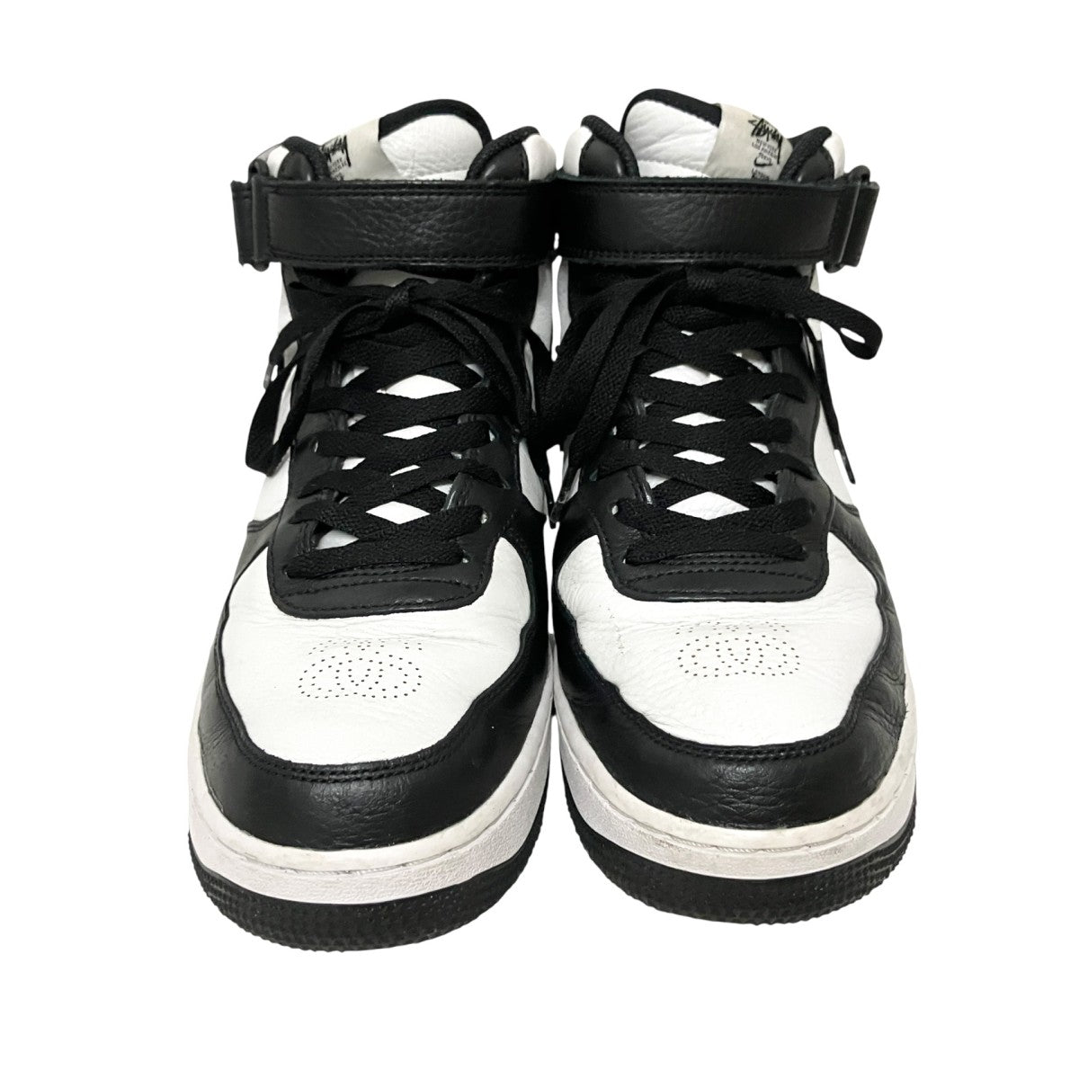 NIKE×stussy AIR FORCE 1 07 MID SPハイカットスニーカーDJ7840 002 古着・中古-2枚目のアイテム画像