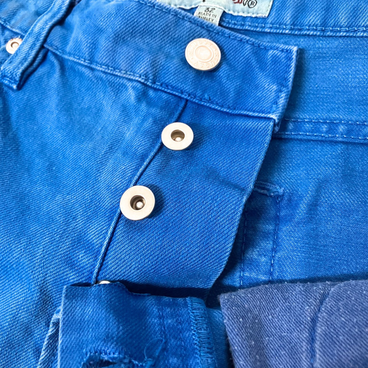 stussy Overdyed Big Ol Jeanデニムパンツ116577 古着・中古-4枚目のアイテム画像