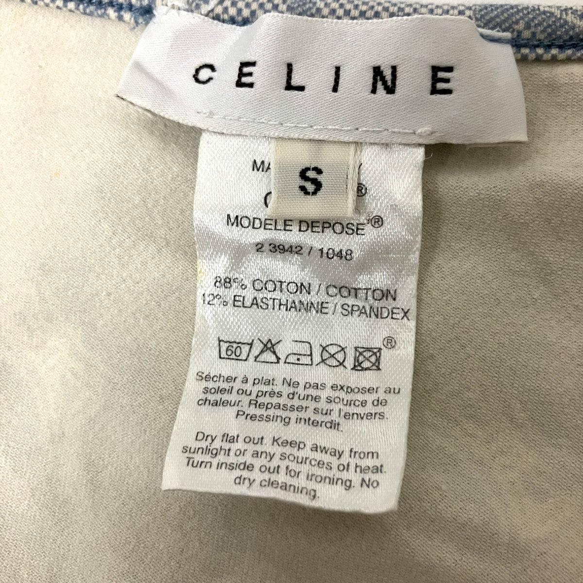 CELINE 総柄長袖カットソー 古着・中古-4枚目のアイテム画像
