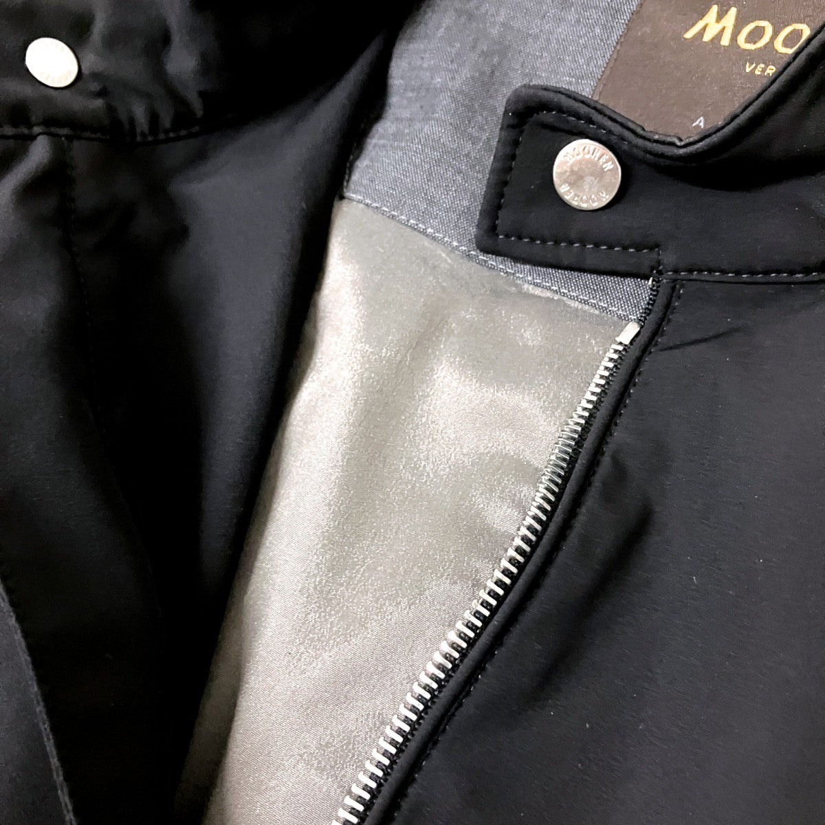 MOORER VANGI KNジップジャケット 古着・中古-4枚目のアイテム画像