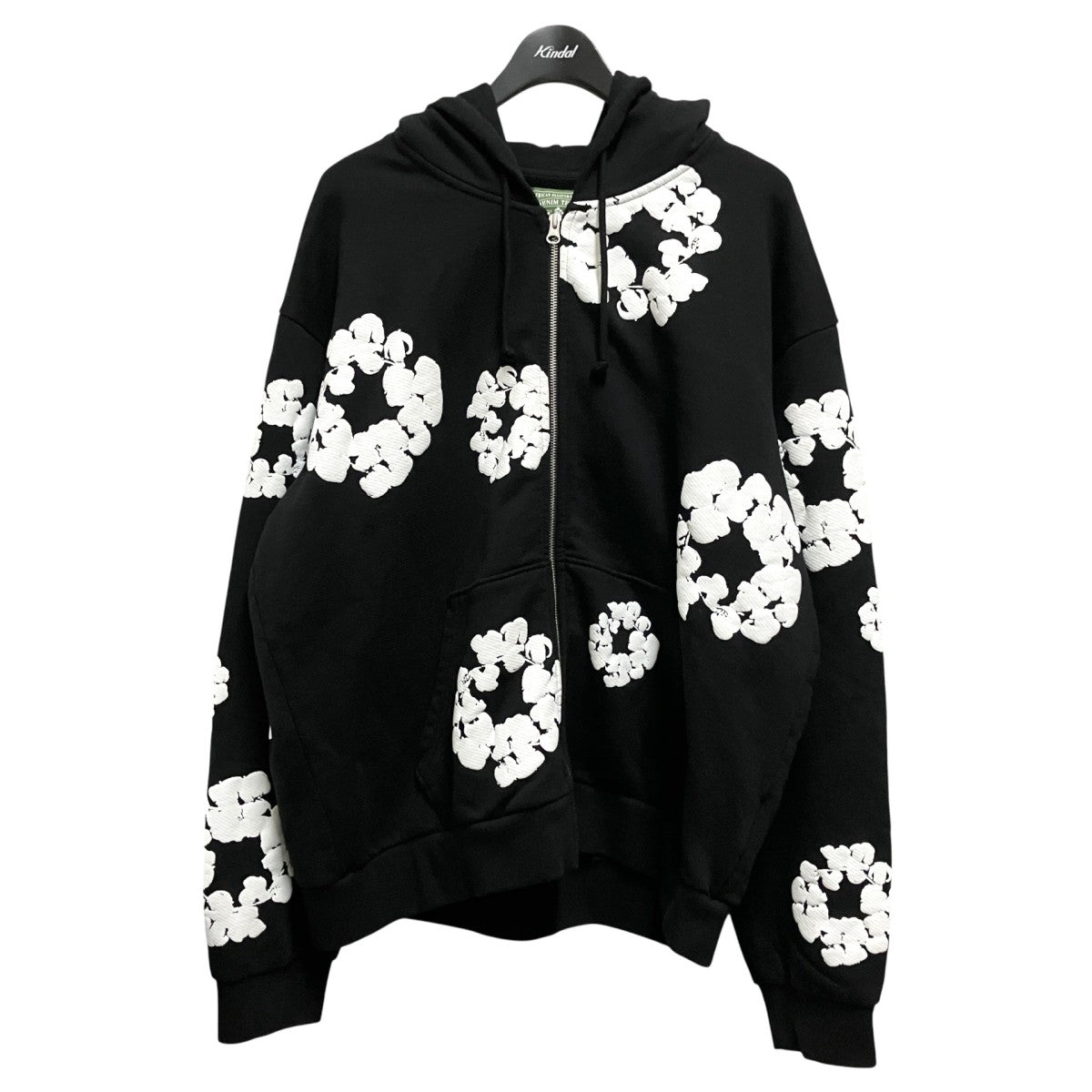 Denim Tears Cotton Wreath Zip Hoodieジップパーカー 古着・中古-1枚目のアイテム画像