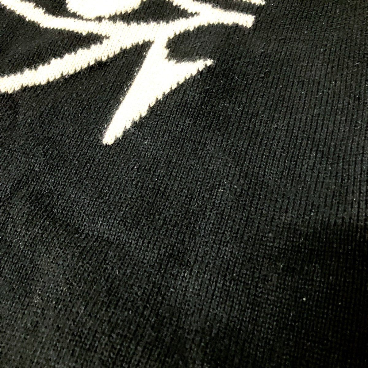 HUF HORUS JACQUARD SWEATERロゴニット 古着・中古-5枚目のアイテム画像