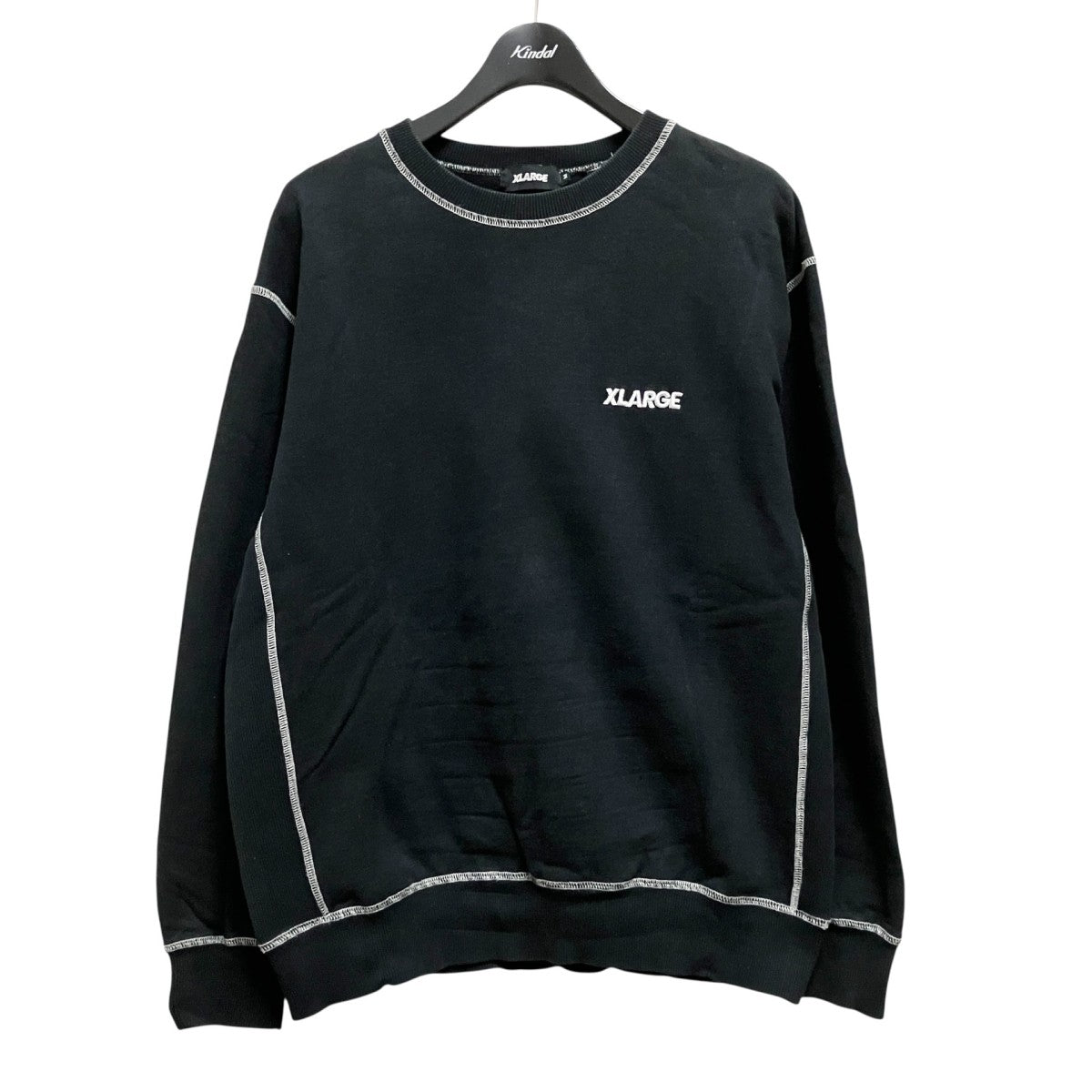 X-LARGE STITCH CREWNECK SWEATプルオーバースウェット101211012003 古着・中古-1枚目のアイテム画像
