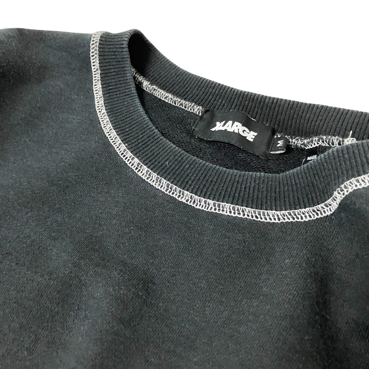 X-LARGE STITCH CREWNECK SWEATプルオーバースウェット101211012003 古着・中古-3枚目のアイテム画像