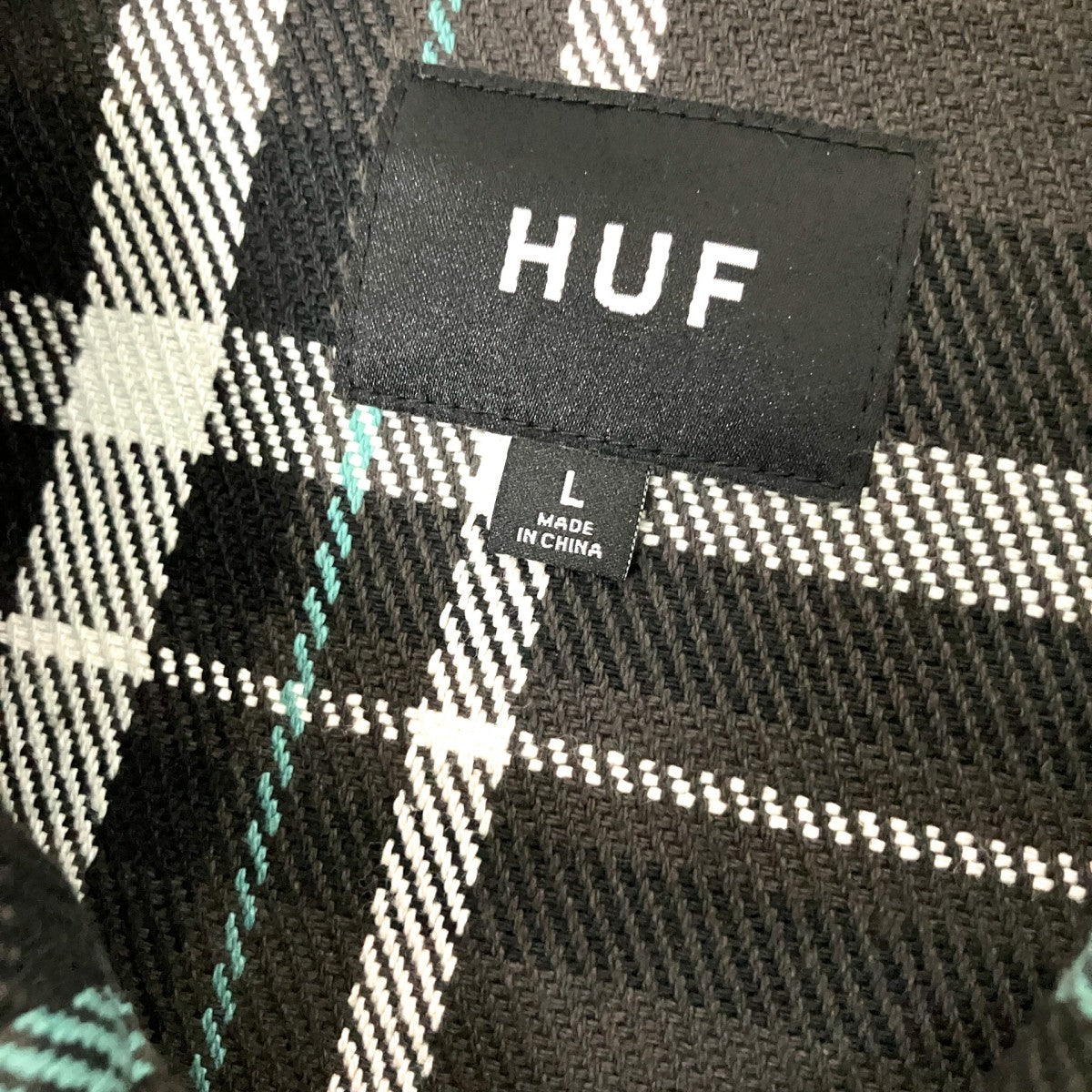 HUF ジップジャケット 古着・中古-4枚目のアイテム画像