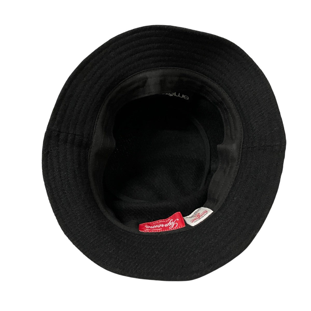 Supreme×Harris Tweed Classic Logo Terry Crusherバケットハット 古着・中古-5枚目のアイテム画像
