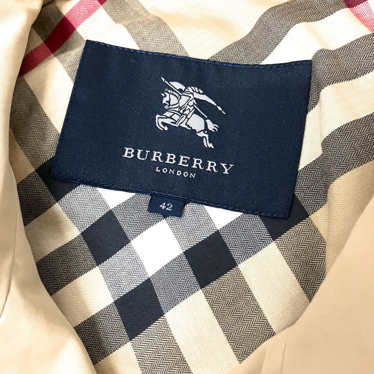 BURBERRY LONDON トレンチコートB1A54 133 43 古着・中古-4枚目のアイテム画像