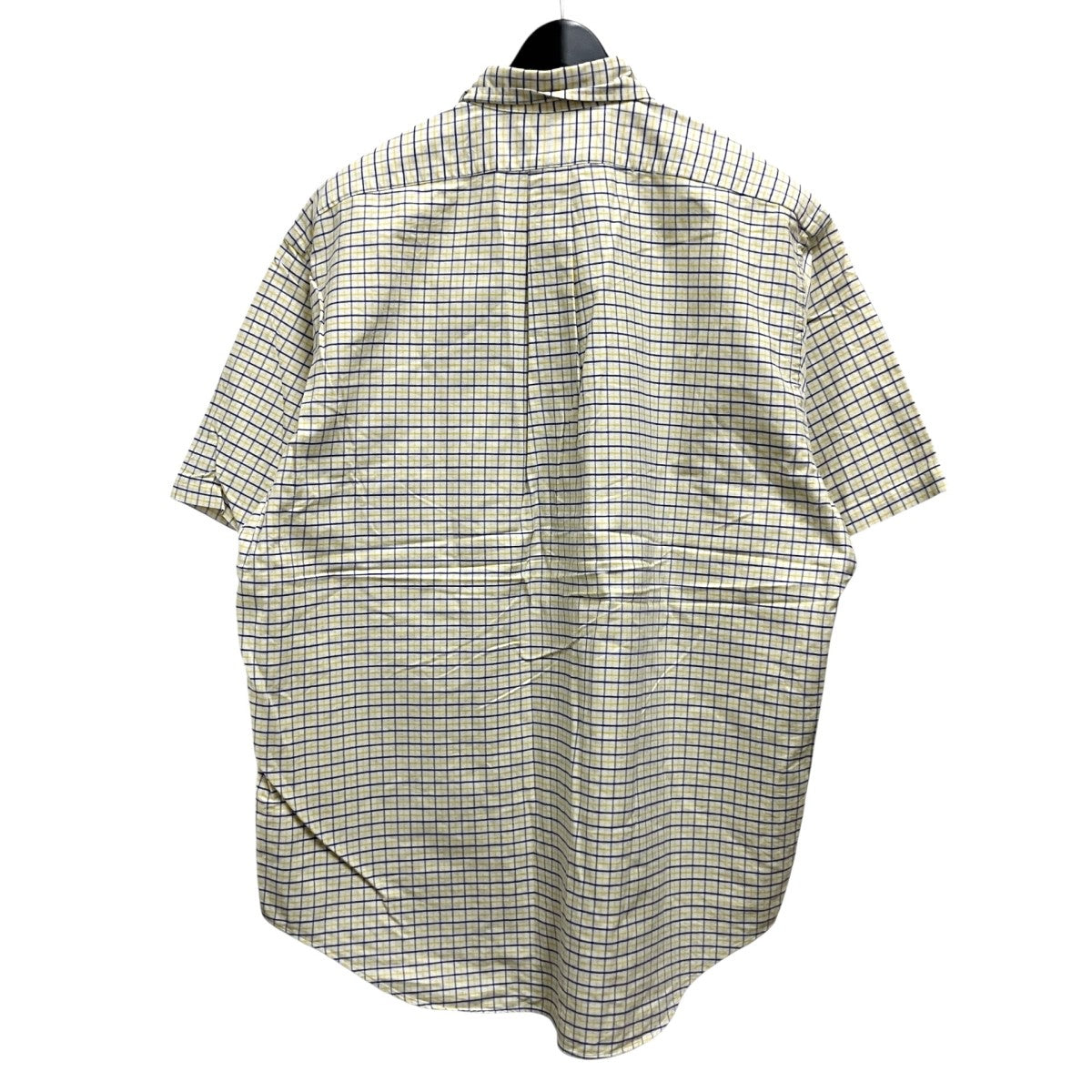 BIG SHIRTチェック半袖シャツ