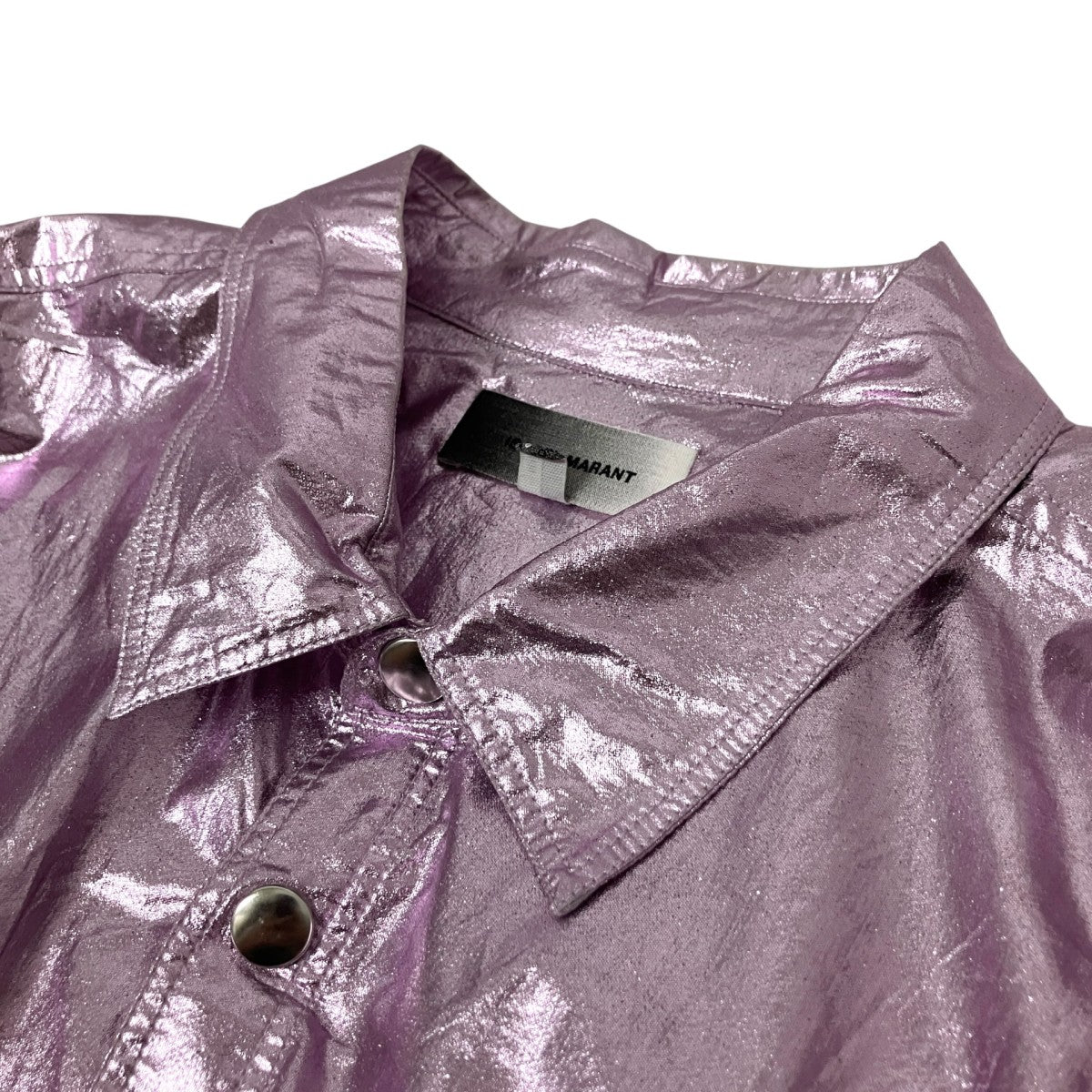 Glynta Metallic Cotton ShirtメタリックシャツCH0743 21E0008H