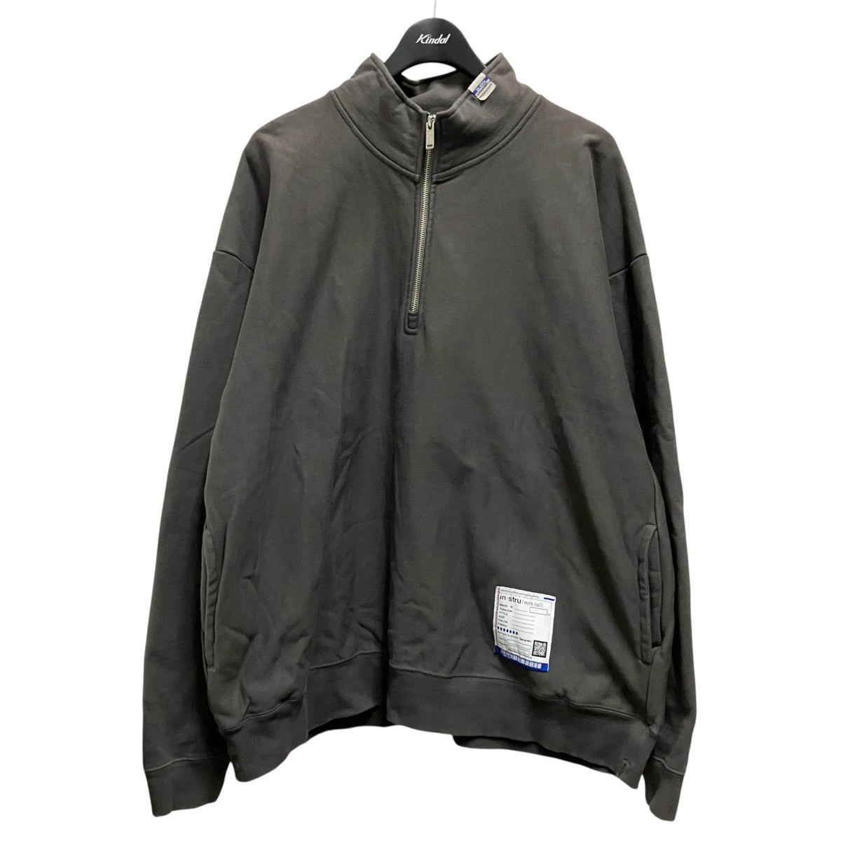 ハーフジップスウェットC14TS522
