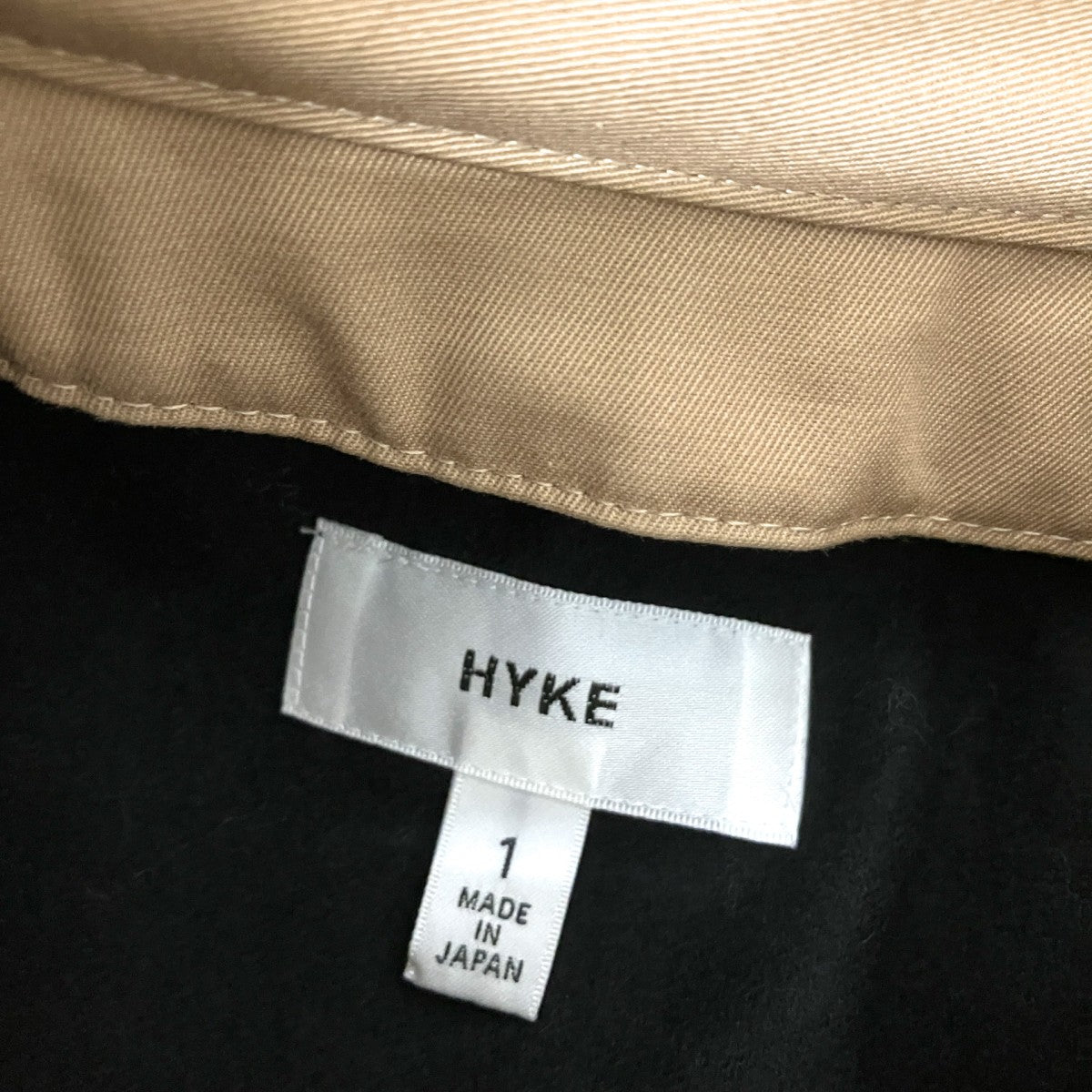 HYKE ベルトコート152 17005 古着・中古-4枚目のアイテム画像