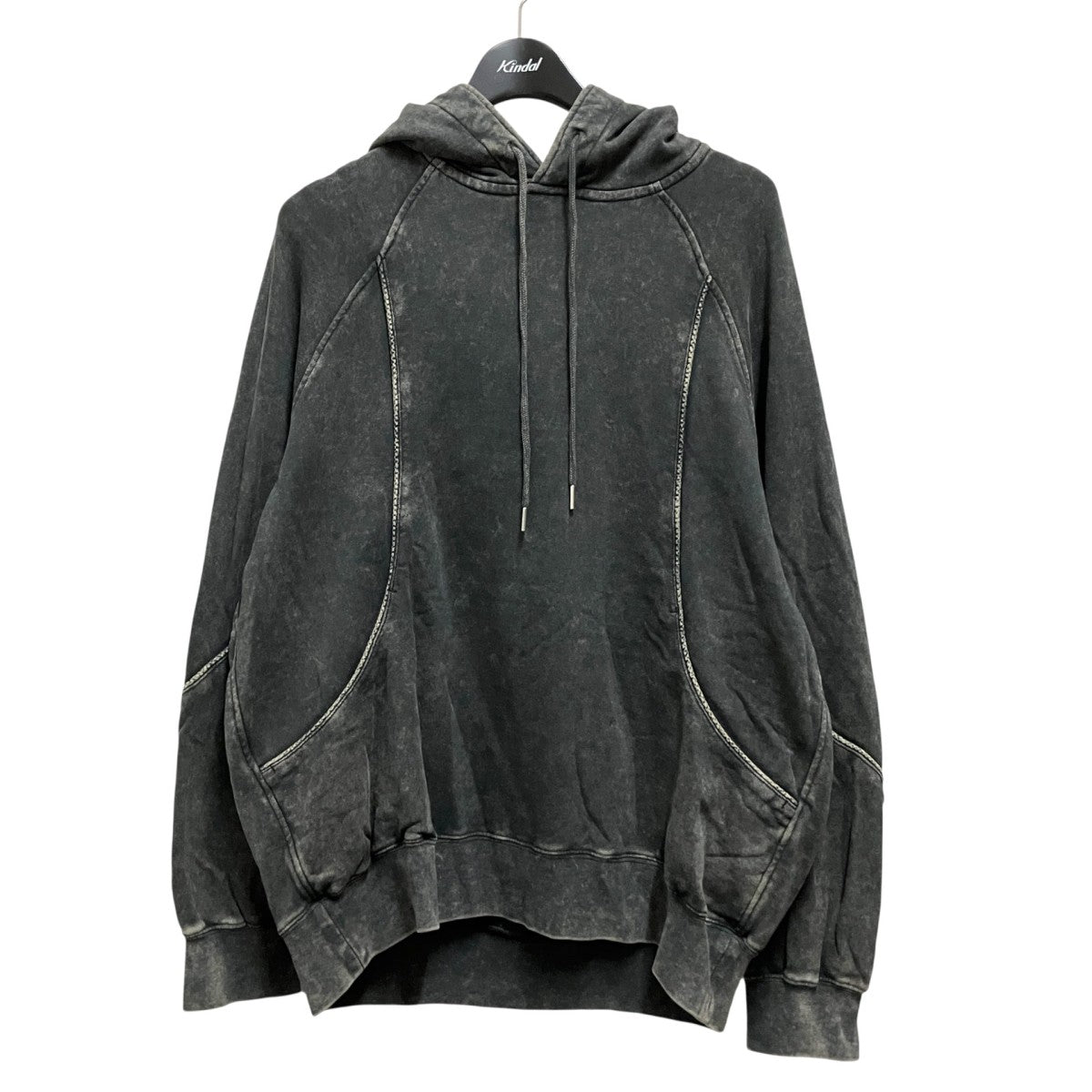 Cashmere Cotton Sweat Pullover Hoodieカシミヤ混プルオーバーパーカー11252411607