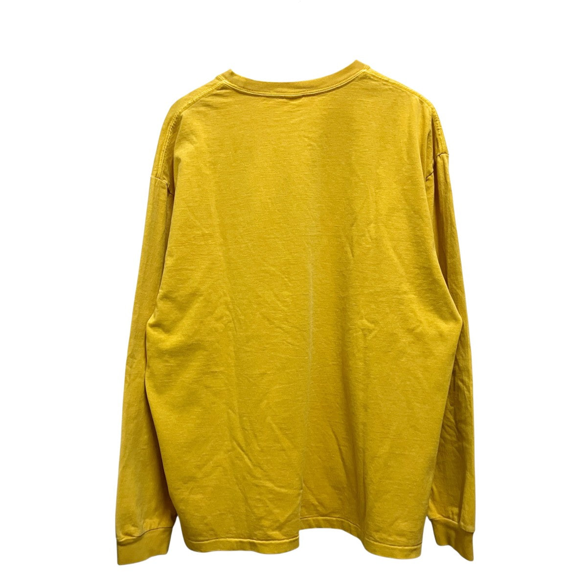CHALLENGER(チャレンジャー) L／S PIGMENT C PATCH TEEピグメント加工