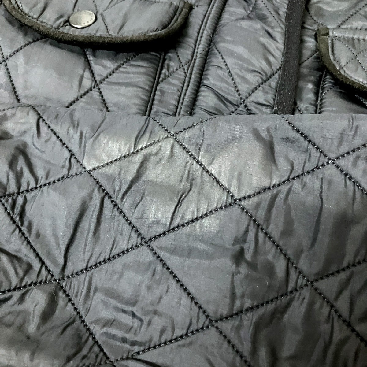 Barbour 中綿ジャケットL1801 古着・中古-8枚目のアイテム画像