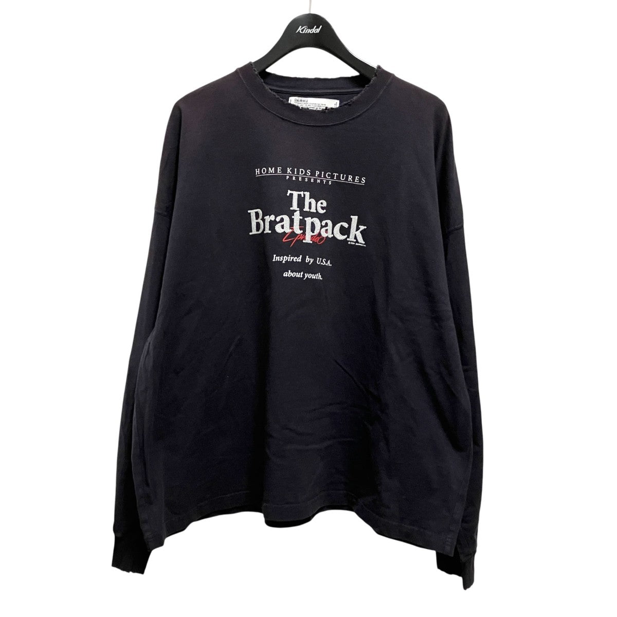 21AWC-8 spangle tee加工長袖Tシャツ