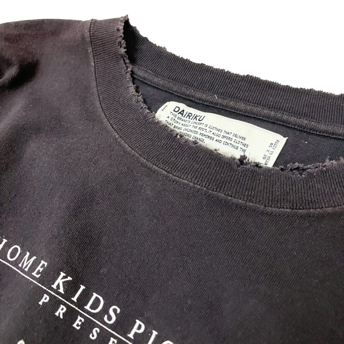 21AWC-8 spangle tee加工長袖Tシャツ