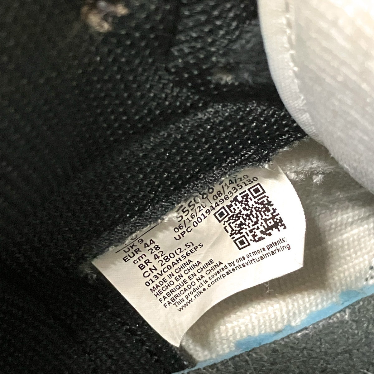 AIR JORDAN 1 RETRO HIGH OGハイカットスニーカー555088 105