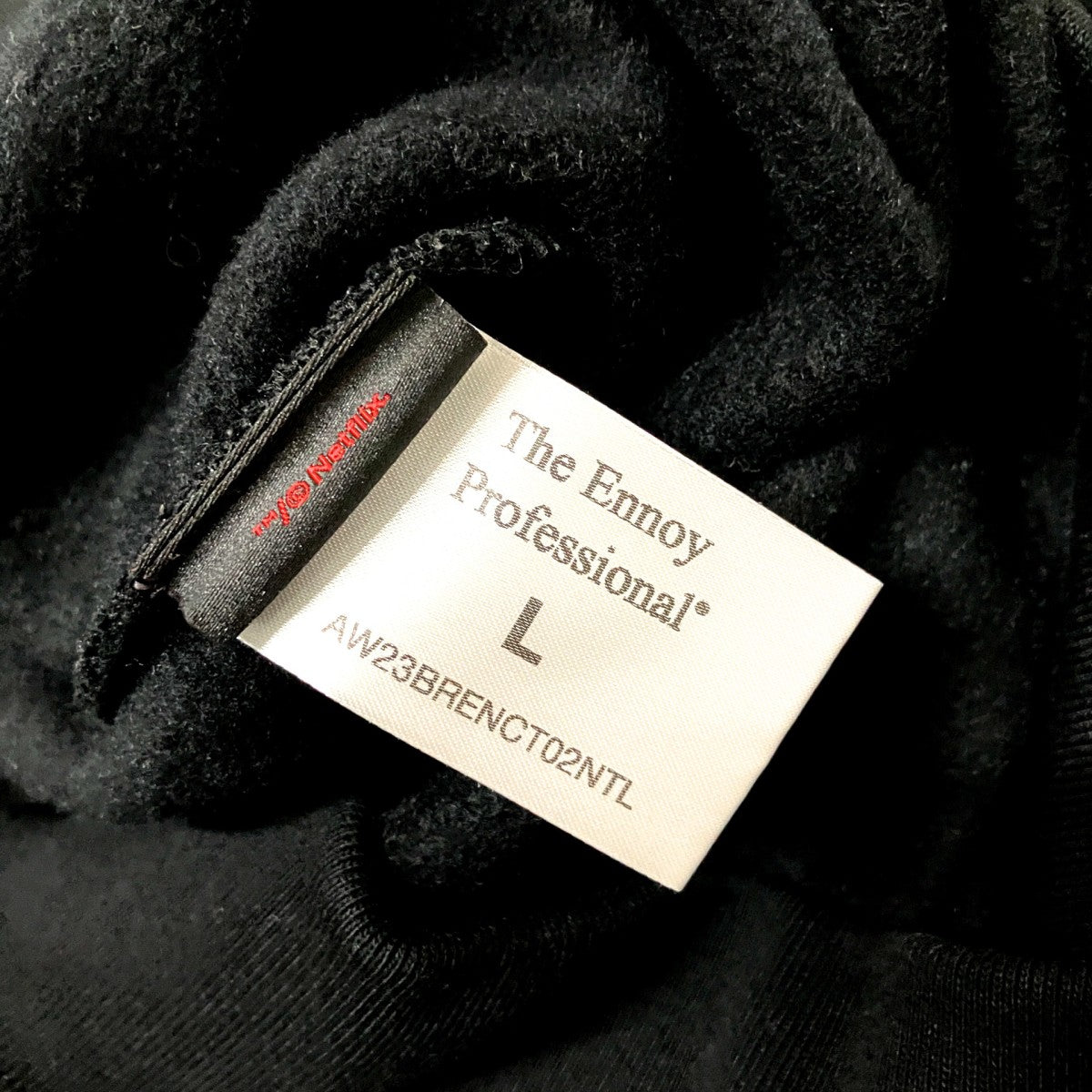 NETFLIXプルオーバーパーカーAW23BRENCT02NTL