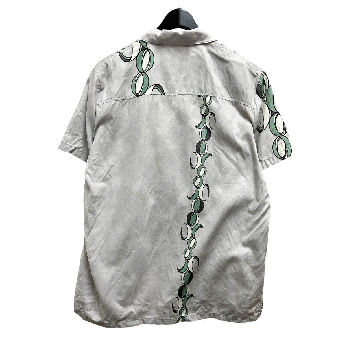 GEOMETRY SATIN SHIRT半袖シャツMSEA21S0778 G