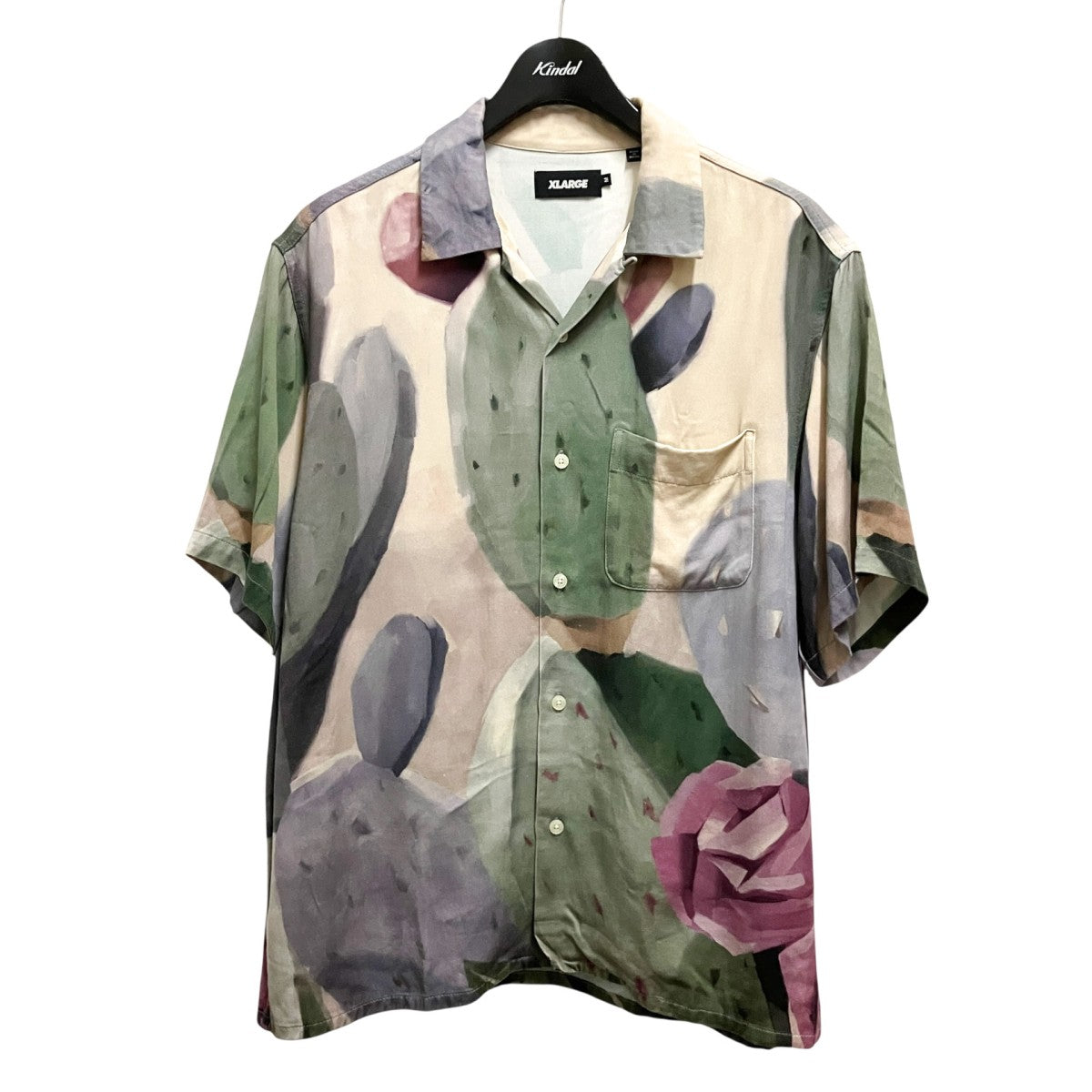 CACTUS PATTERN S／S SHIRT総柄シャツ101232014006