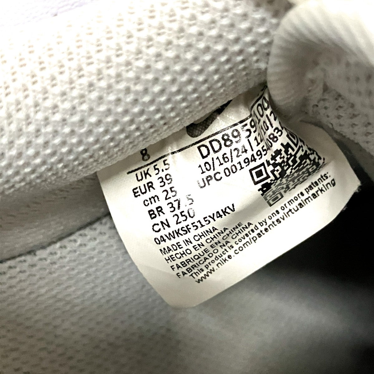 AIR FORCE 1スニーカーDD8959 100